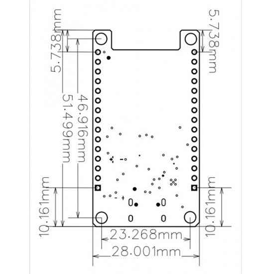 Adiy Nodemcu ESP32-WROOM-32U Development Board - External Antenna Connector Adiy Nodemcu ESP32-WROOM-32U Development Board - External Antenna Connector