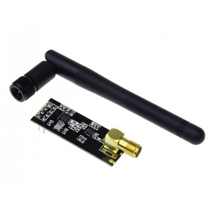 NRF24L01 2.4GHz PA+LNA SMA Wireless Transceiver Module With Antenna NRF24L01 2.4GHz PA+LNA SMA Wireless Transceiver Module With Antenna