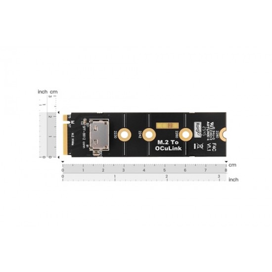 DF ROBOT M.2 NVMe to OCuLink Adapter for LattePanda Dev Board (PCIe 4.0 x4, up to 64Gbps) (MPN:FIT1051) DF ROBOT M.2 NVMe to OCuLink Adapter for LattePanda Dev Board (PCIe 4.0 x4, up to 64Gbps) (MPN:FIT1051)