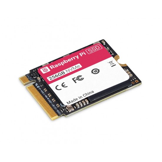 Official Raspberry Pi 256GB 2230 PCIe Gen 3 M.2 NVME SSD