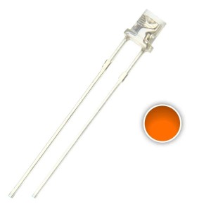 LED - Basic Orange - 5mm - Diffused - 150-200 mcd LED - Basic Orange - 5mm - Diffused - 150-200 mcd