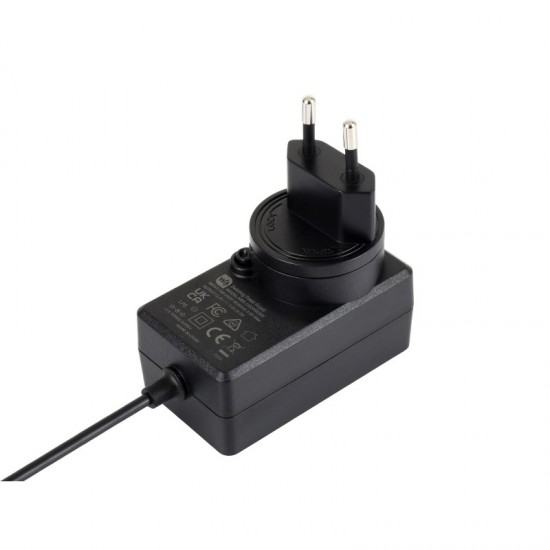 Power Supply, Power Adapter, 12V/2A, DC Jack Output, OD 3.5mm, ID 1.35mm, 1.5m Cable Length