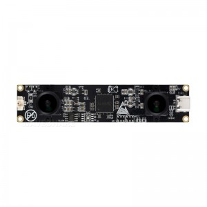 OS02G10 2MP Stereo USB Camera Module, OS02G10 Sensor Chip, USB2.0 Port, Synchronized Same-frame Output, 62mm Baseline, Featuring Distortion-free Lenses OS02G10 2MP Stereo USB Camera Module, OS02G10 Sensor Chip, USB2.0 Port, Synchronized Same-frame Output, 62mm Baseline, Featuring Distortion-free Lenses