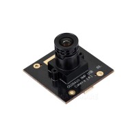 Waveshare OS08A10 8MP M12 USB Camera Module, OS08A10 Sensor Chip, USB2.0 Port, Better Sensitivity In Low-Light Condition, Easy To Use