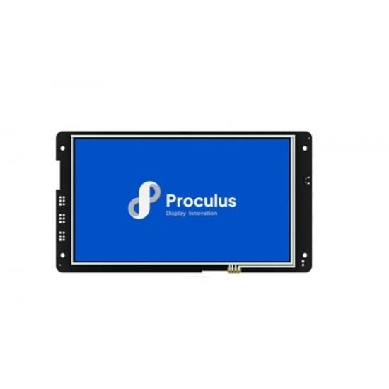 Proculus 7inch Resistive Touch UART HMI Touch Display - 800x480 - 300nits - P80480-070X-L0101