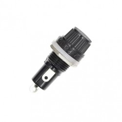 Panel Mount Fuse Holder for 5x20mm Glass Fuse Panel Mount Fuse Holder for 5x20mm Glass Fuse