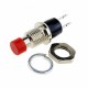 PBS -110 Red Push Button Press Switch with Threaded Mount and Dual Terminals PBS -110 Red Push Button Press Switch with Threaded Mount and Dual Terminals