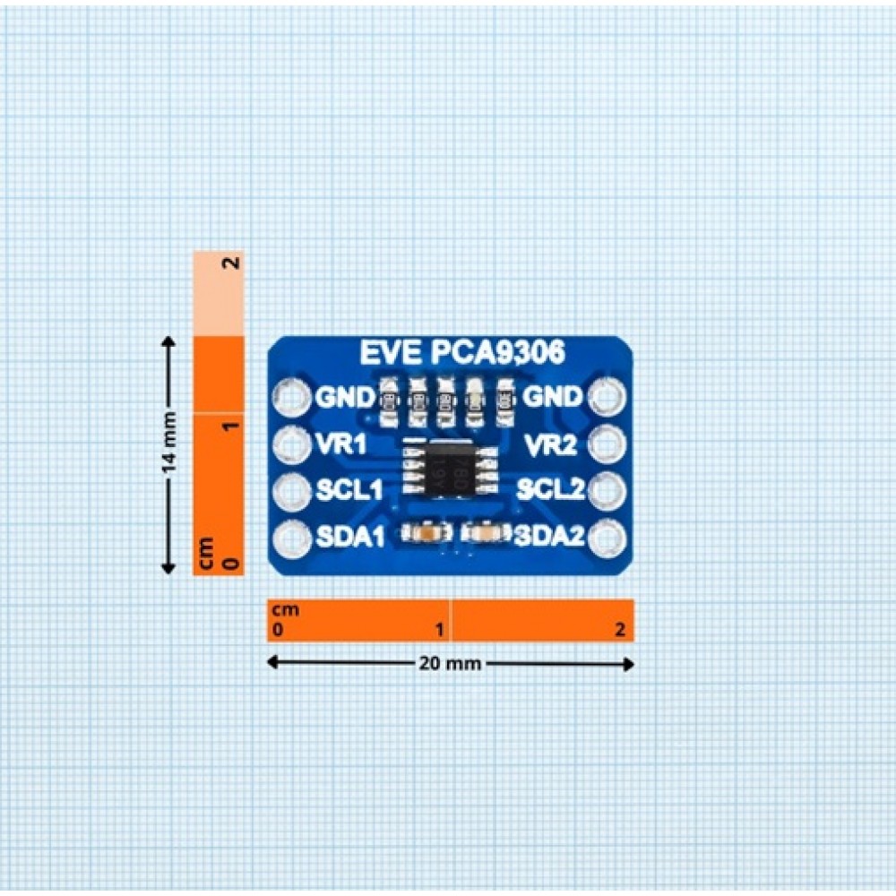 Buy Bidirectional Voltage Level Translator Breakout PCA9306 I2C Online ...