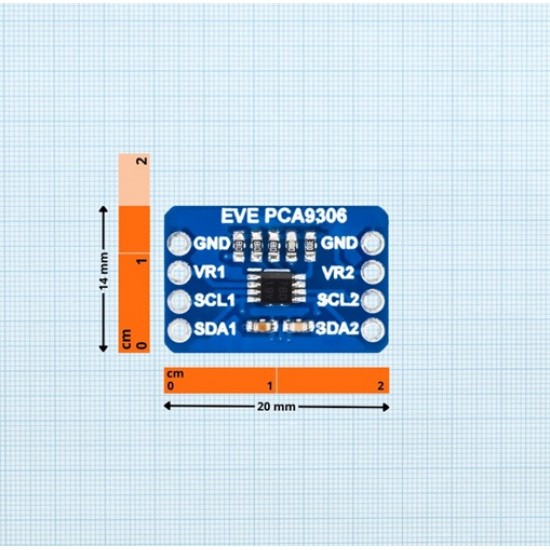 Bidirectional Voltage Level Translator Breakout PCA9306 I2C (BO-10111)