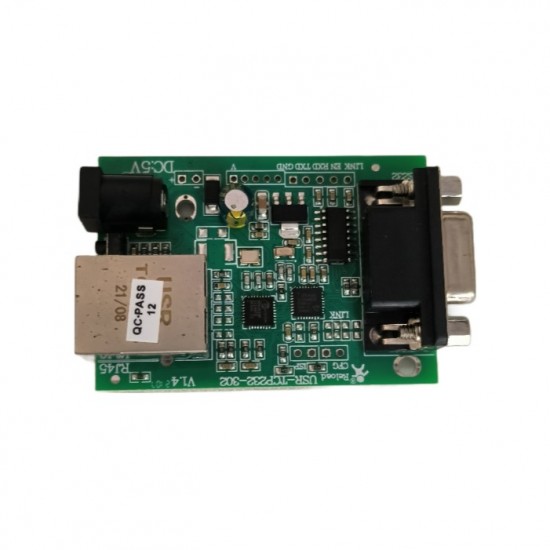 USR-TCP232-302 PCBA 1-port RS232 to Ethernet Converter