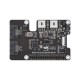 PCIe To 2-Ch SATA Adapter For Raspberry Pi 5, Supports SATA Hard Drive Protocol, Onboard Dual LED Indicators And EEPROM, HAT + Standard, Driver-free, Plug And Play