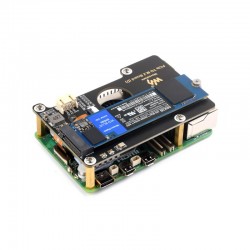 PCIe To M.2 Adapter Board (D) for Raspberry Pi 5, Compatible with 2280 / 2260 / 2242 / 2230 size NVMe Protocol M.2 SSD, Raspberry Pi 5 NVMe