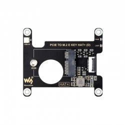 Waveshare PCIe To M.2 E KEY HAT (D) For Raspberry Pi 5, Compatible With Various NGFF (M.2 E KEY) Wireless NIC, Supports USB Bluetooth Connection Waveshare PCIe To M.2 E KEY HAT (D) For Raspberry Pi 5, Compatible With Various NGFF (M.2 E KEY) Wireless NIC, Supports USB Bluetooth Connection