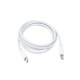 USB Type-C to Type-C 100W Fast Charging Data Cable, Supports 5A High Current - 1 Meter Length