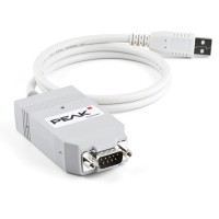 PEAK-System PCAN-USB to RS232 Serial Adapter | USB 2.0 to DB9 Male Serial Converter
