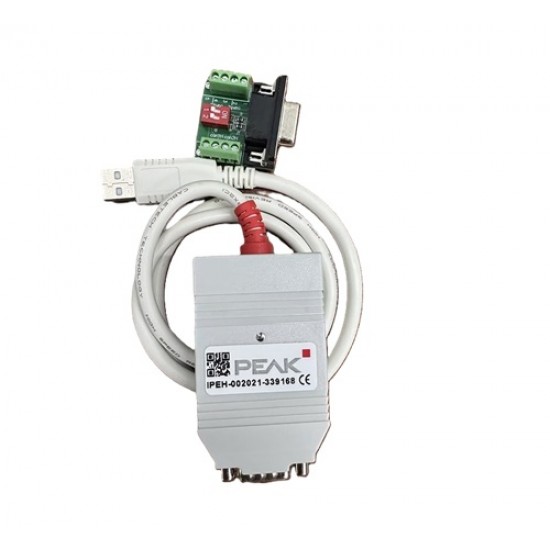 PEAK-System PCAN-USB IPEH-002021 USB to CAN Bus Interface Adapter | USB to CAN Bus Converter