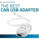 PEAK-System PCAN-USB to RS232 Serial Adapter | USB 2.0 to DB9 Male Serial Converter