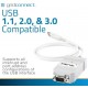PEAK-System PCAN-USB to RS232 Serial Adapter | USB 2.0 to DB9 Male Serial Converter