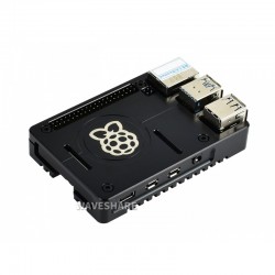 Lightweight Aluminum Alloy Case for Raspberry Pi 4, CNC Processing Lightweight Aluminum Alloy Case for Raspberry Pi 4, CNC Processing
