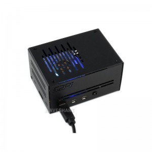 Firm Metal Case for Raspberry Pi 4, with Low-Profile ICE Tower Cooling Fan Firm Metal Case for Raspberry Pi 4, with Low-Profile ICE Tower Cooling Fan