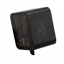 Official Raspberry Pi 5 USB-C Power Supply - 27W - Black Official Raspberry Pi 5 USB-C Power Supply - 27W - Black
