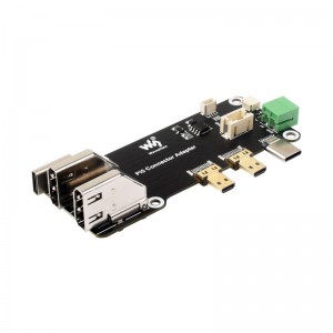 Micro HDMI to HDMI Multifunctional Adapter, Compatible with Raspberry Pi 5 / 4B, Two Power Supply Methods, Supports Dual 4K Outputs