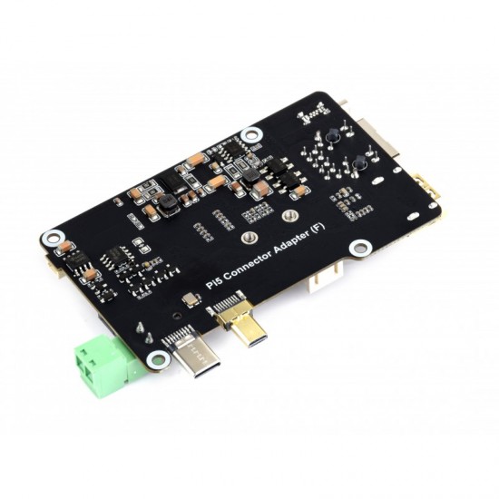 Waveshare PCIe To M.2 Multifunctional Adapter, 4K Output, Original RTL8125 2.5GbE Ethernet Controller, Supports Raspberry Pi OS, Driver-free, Supports Networking And PoE Power Supply