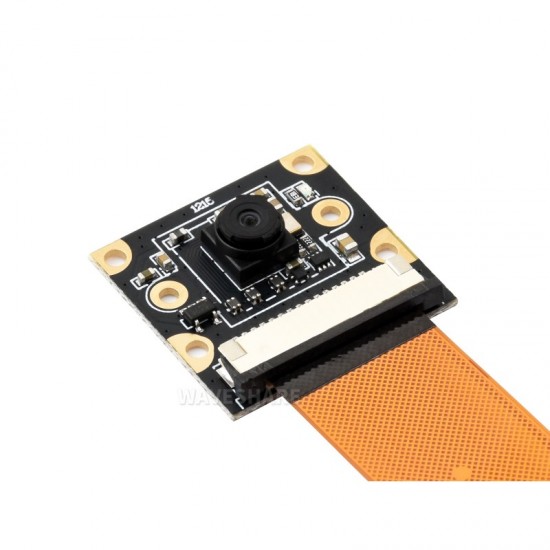 Waveshare IMX219 Camera Module For Raspberry Pi 5, 8MP, MIPI-CSI Interface, 120° FOV