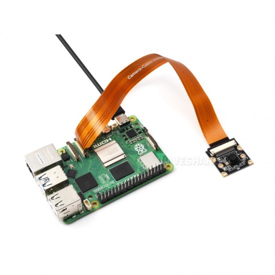 Waveshare IMX219 Camera Module For Raspberry Pi 5, 8MP, MIPI-CSI Interface, 120° FOV