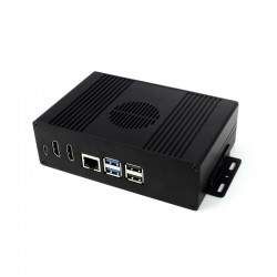 Multi-functional All-in-one Mini-Computer Kit for Raspberry Pi 5 (NOT included), Aluminum Alloy Case, Support PCIe to M.2 interface Multi-functional All-in-one Mini-Computer Kit for Raspberry Pi 5 (NOT included), Aluminum Alloy Case, Support PCIe to M.2 interface