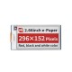 2.66inch E-Paper E-Ink Display Module (B) for Raspberry Pi Pico, 296×152, Red / Black / White, SPI Interface