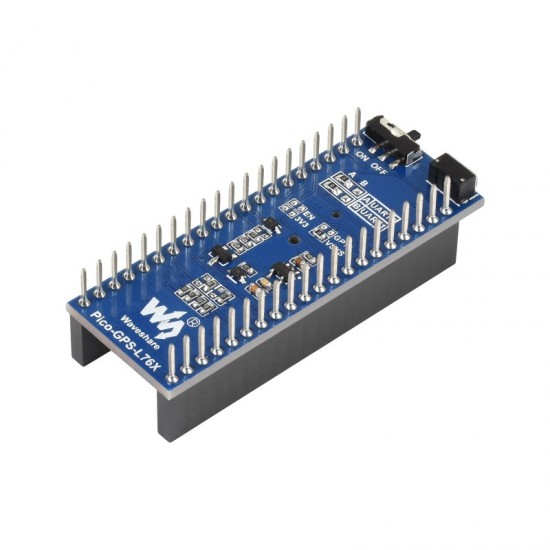 L76K GNSS Module For Raspberry Pi Pico, GPS / BeiDou (BDS) / GLONASS / QZSS Support, Supports A-GNSS Function