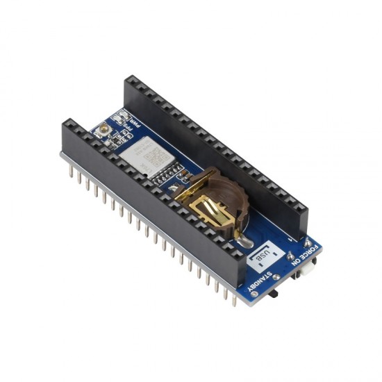 L76K GNSS Module For Raspberry Pi Pico, GPS / BeiDou (BDS) / GLONASS / QZSS Support, Supports A-GNSS Function