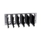 Waveshare PiRack-M6F multi-node server cluster kit for Raspberry Pi 4/5, 10inch rack width, 2U mounting space