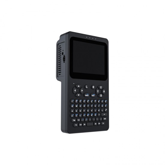 WaveShare Portable Handheld Linux Terminal With 3.5inch Touch Display, 640 × 480 Resolution, Optical Bonding, Supports Raspberry Pi 5 Portable Development And Debugging Devices With Battery [Raspberry PI Not Included]