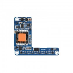 Waveshare PoE / PoE+ HAT (J) For Raspberry Pi 5 / CM 5, 5V / 5A Output, Stable Performance, Isolated Switched-mode Power Supply Waveshare PoE / PoE+ HAT (J) For Raspberry Pi 5 / CM 5, 5V / 5A Output, Stable Performance, Isolated Switched-mode Power Supply