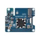 PCIe To M.2 Adapter With PoE Function For Raspberry Pi 5, Supports NVMe Protocol M.2 Solid State Drive, High-speed Reading/Writing, Raspberry Pi 5, Unsoldered Header