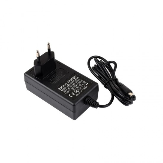 12.6V 2A Power Supply, Lithium Battery Charger, 5.5/2.1mm DC jack Output - 1 Meter Cable Length