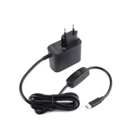 Waveshare 27W USB Type-C Power Supply Type C, PD Power Supply,  Suitable For Raspberry Pi 5, 1.2m Cable Length
