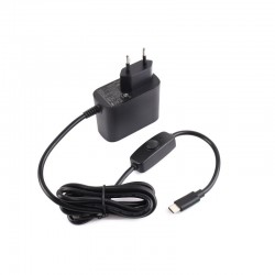 Waveshare 27W USB Type-C Power Supply Type C, PD Power Supply, Suitable For Raspberry Pi 5, 1.2m Cable Length Waveshare 27W USB Type-C Power Supply Type C, PD Power Supply, Suitable For Raspberry Pi 5, 1.2m Cable Length