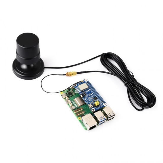 Waveshare Q39 2.5dB L1+L2+L5 Multi-constellation, Multi-band Quadrifilar Helix Active High-Precision Positioning Helical Antenna, SMA Connector, Supports Multi-GNSS Positioning Systems, IP67 Waterproof Waveshare Q39 2.5dB L1+L2+L5 Multi-constellation, Multi-band Quadrifilar Helix Active High-Precision Positioning Helical Antenna, SMA Connector, Supports Multi-GNSS Positioning Systems, IP67 Waterproof
