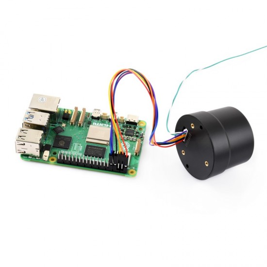 Waveshare Q43 NEO-F9P-15B Multi-Constellation Multi-Band GNSS RTK Centimeter-Level Positioning Module, With Helical Antenna, Built-in 3-Axis Magnetometer