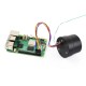 Waveshare Q43 NEO-F9P-15B Multi-Constellation Multi-Band GNSS RTK Centimeter-Level Positioning Module, With Helical Antenna, Built-in 3-Axis Magnetometer