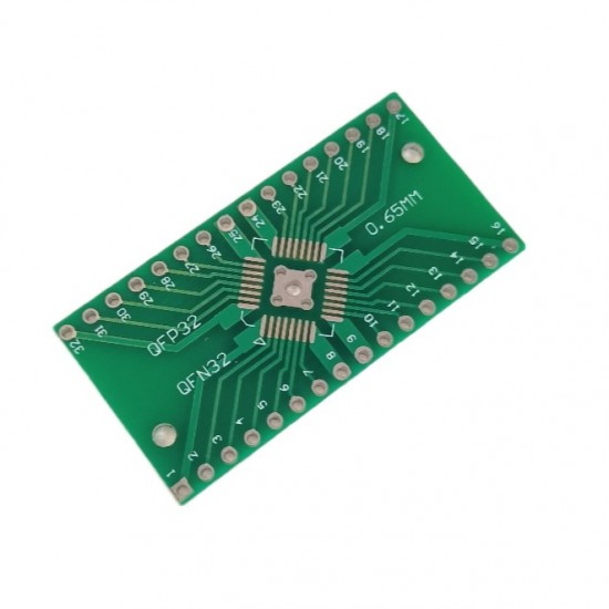 QFN32 QFP32 Converter SMD To DIP Adapter PCB