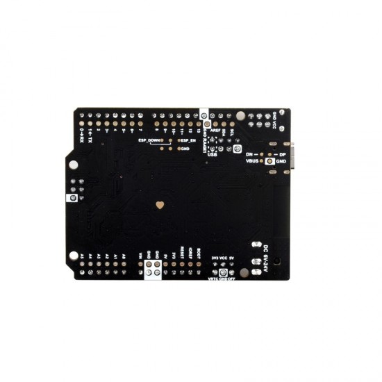 R7FA4 PLUS B Development Board, Based on R7FA4M1AB3CFM, Equipped with ESP32-S3FN8, Compatible with Arduino UNO R4 WiFi