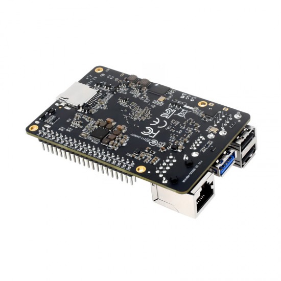 D-Robotics RDK X3 Development Board, Quad-core ARM Cortex-A53 Processer, 5Tops Edge Inference Capabilities, 4GB LPDDR4 RAM