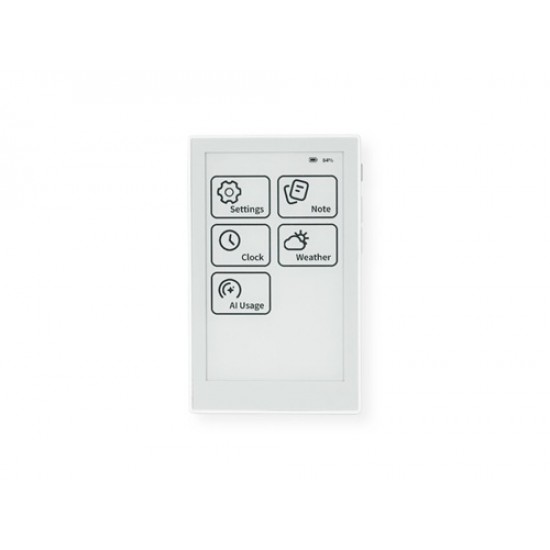 Seeed Studio reTerminal Sticky - 3.97inch AI Powered Magnetic e-Paper Touch Display - 800x480 Resolution - 32MB Flash - Wireless Wi-Fi & Bluetooth - Inbulit 750mAh Lithium Battery (MPN:100056818) Seeed Studio reTerminal Sticky - 3.97inch AI Powered Magnetic e-Paper Touch Display - 800x480 Resolution - 32MB Flash - Wireless Wi-Fi & Bluetooth - Inbulit 750mAh Lithium Battery (MPN:100056818)