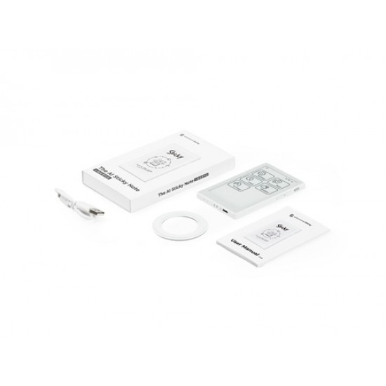 Seeed Studio reTerminal Sticky - 3.97inch AI Powered Magnetic e-Paper Touch Display - 800x480 Resolution - 32MB Flash - Wireless Wi-Fi & Bluetooth - Inbulit 750mAh Lithium Battery (MPN:100056818) Seeed Studio reTerminal Sticky - 3.97inch AI Powered Magnetic e-Paper Touch Display - 800x480 Resolution - 32MB Flash - Wireless Wi-Fi & Bluetooth - Inbulit 750mAh Lithium Battery (MPN:100056818)