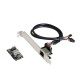 Realtek RTL8111H M.2 B & M Key Gigabit Ethernet NIC Module with Single RJ45 Bracket Realtek RTL8111H M.2 B & M Key Gigabit Ethernet NIC Module with Single RJ45 Bracket