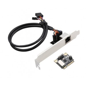 Realtek RTL8111H Controller Mini PCIe to Gigabit Ethernet RJ45 Network Card with Single RJ45 Bracket Realtek RTL8111H Controller Mini PCIe to Gigabit Ethernet RJ45 Network Card with Single RJ45 Bracket